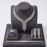 Parure de mariage en argent sterling