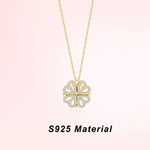 Collier trèfle en argent