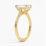 bague hidden en or , diamant