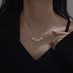 Collier trèfle en argent