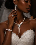 Parure de mariage en sterling de haut qualité