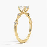 Bague de fiançailles de en argent