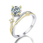 Bague de fiançailles en argent