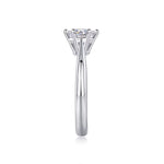 Bague de fiançailles en diamant naturel certifié GIA