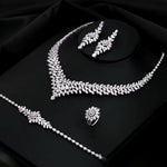 Parure de mariage en argent sterling