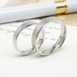 Bague de mariage en argent de haute qualité