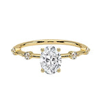 Bague de fiançailles de en argent