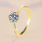 Bague de fiançailles en argent
