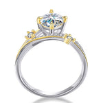 Bague de fiançailles en argent