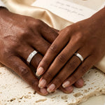 Bague de fiançailles en argent sterling de haut qualité