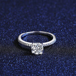 bague solidaire en argent