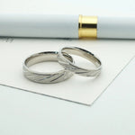 Bagues de mariage de haute qualité en argent sterling
