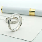 Bagues de mariage de haute qualité en argent sterling