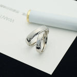 bagues alliance mariage argent sterling