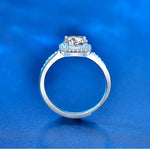 Bagues de fiançailles en Diamant Moissanite